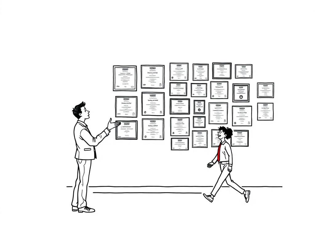 Стена дипломов работает хуже, чем кажется